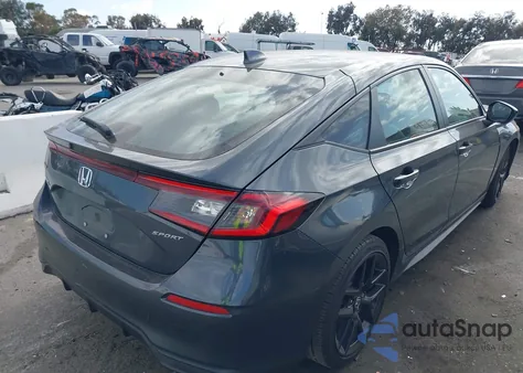 2025 Honda Civic Sport из США, поврежденный, VIN 19XFL2H88SE003228